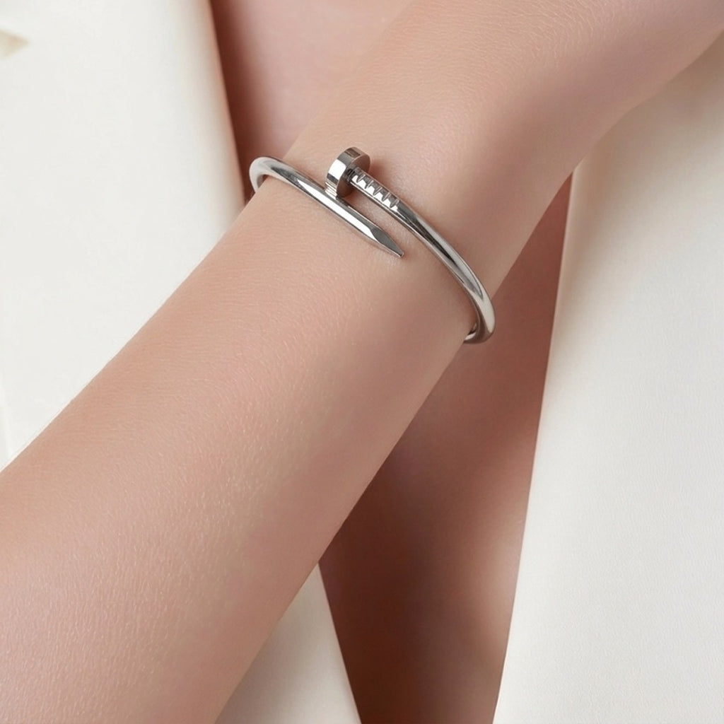 Nail Bangle Bracelet