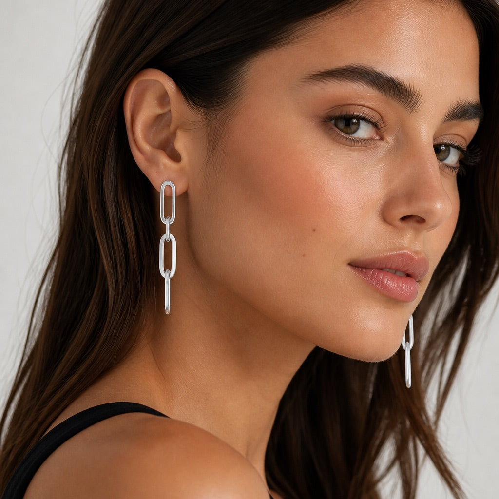 Paperclip Earrings