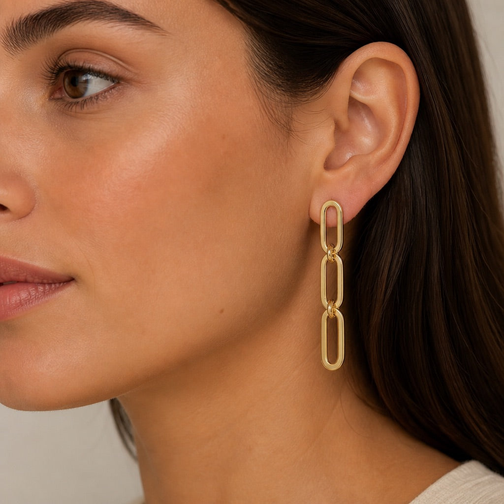 Paperclip Earrings