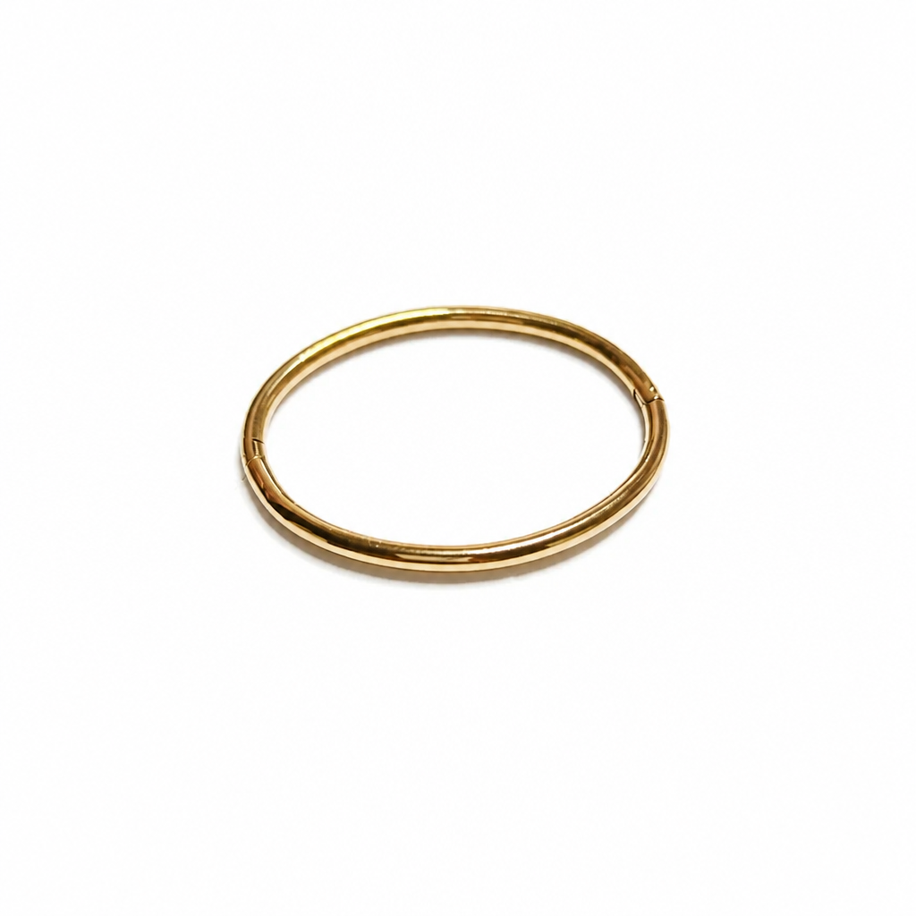 18K PVD Classic Essential Gold Bangle