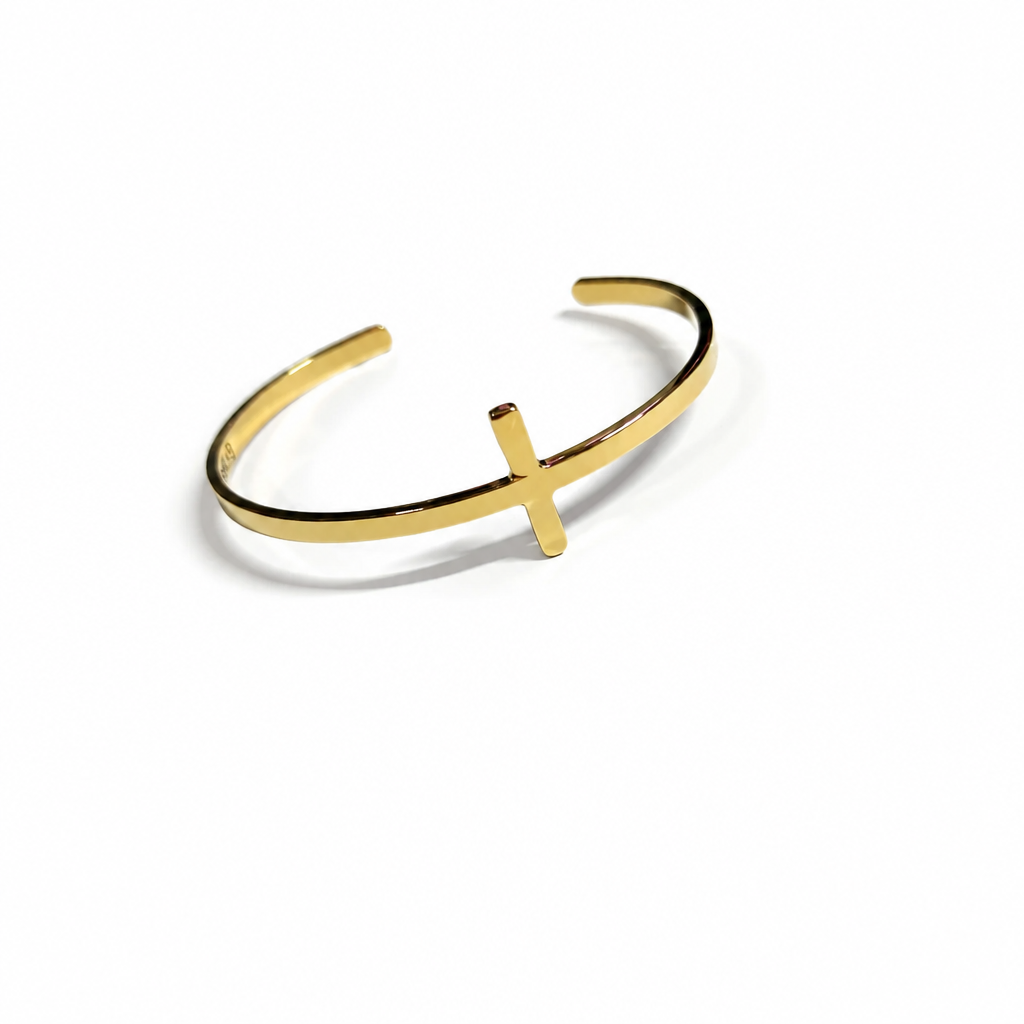 Faith Cross Bangle