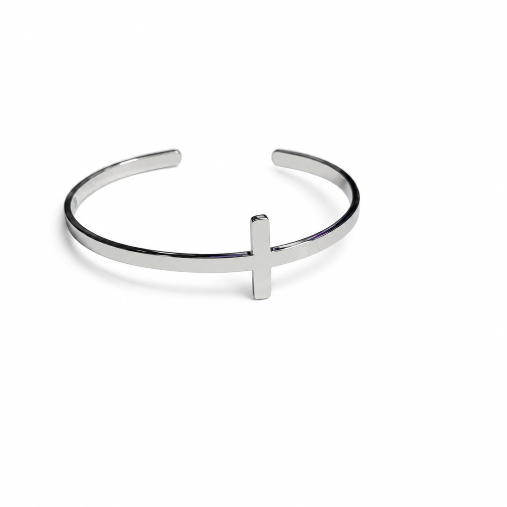 Faith Cross Bangle