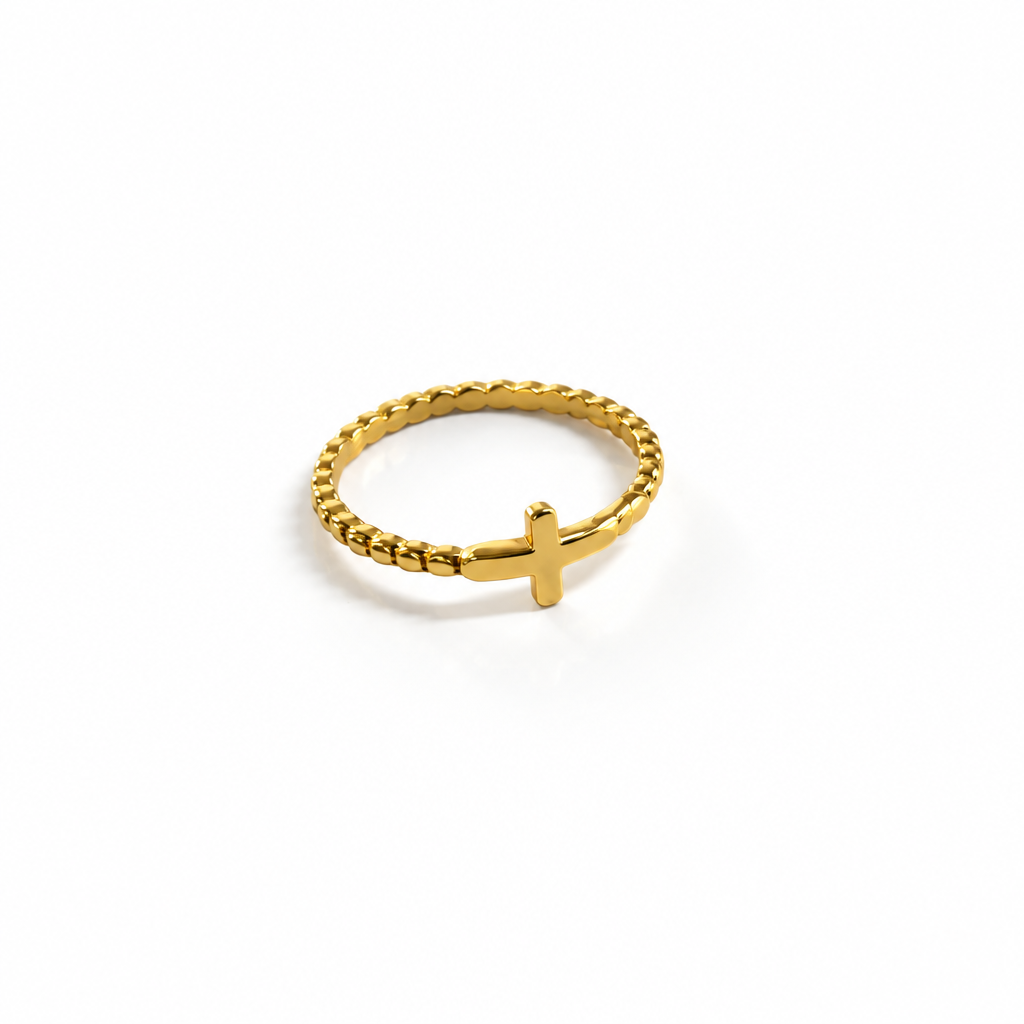 Faith Cross Ring