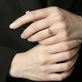 CZ Stone Heart Symbol Ring