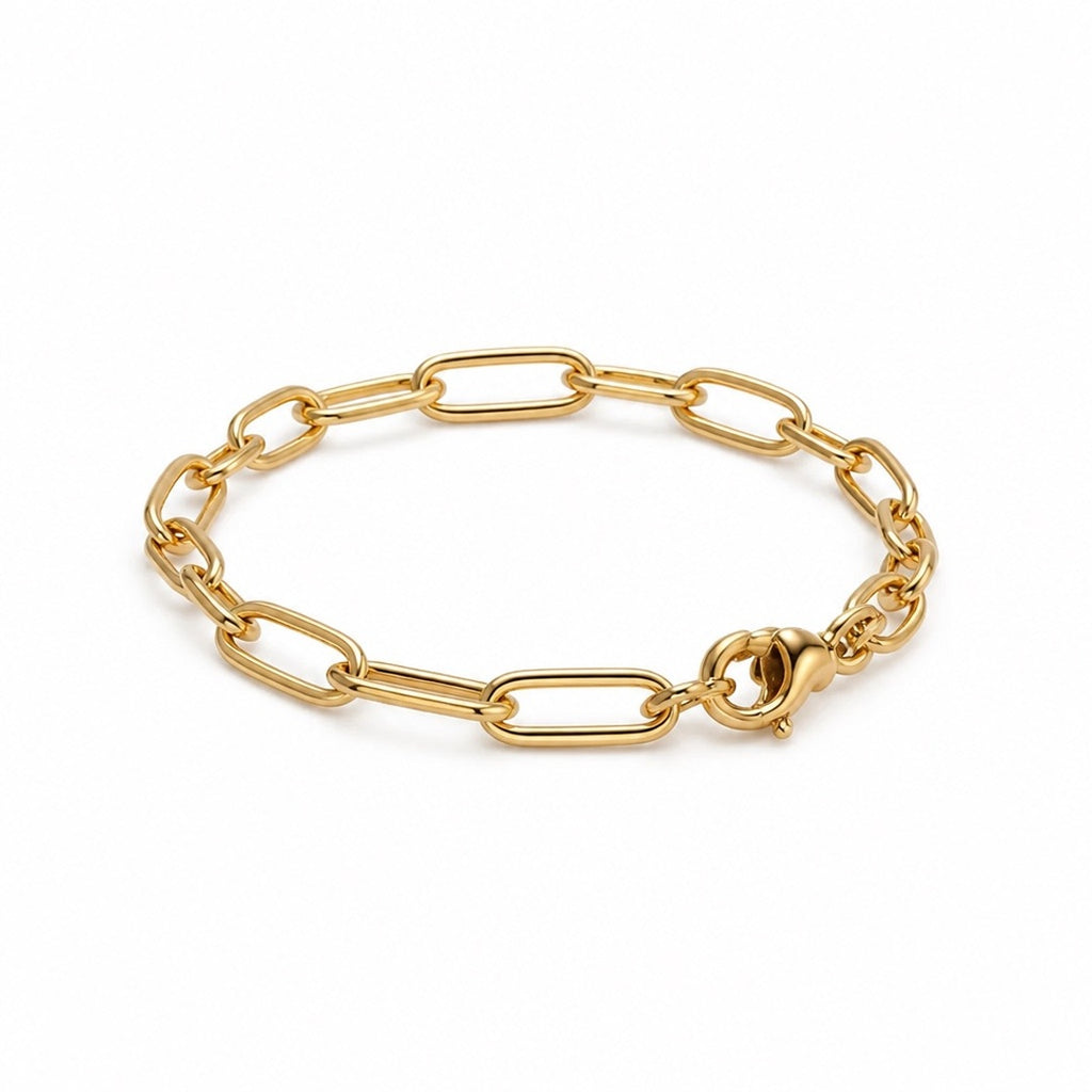 Paperclip Chain Bracelet