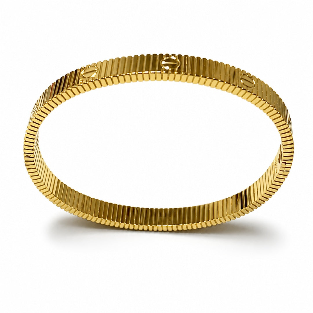 Chic Heavy Metal Watch Band Luxury Chain Bracelet, 17cm