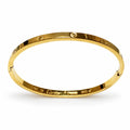Eternity Bracelet Thin, Gold