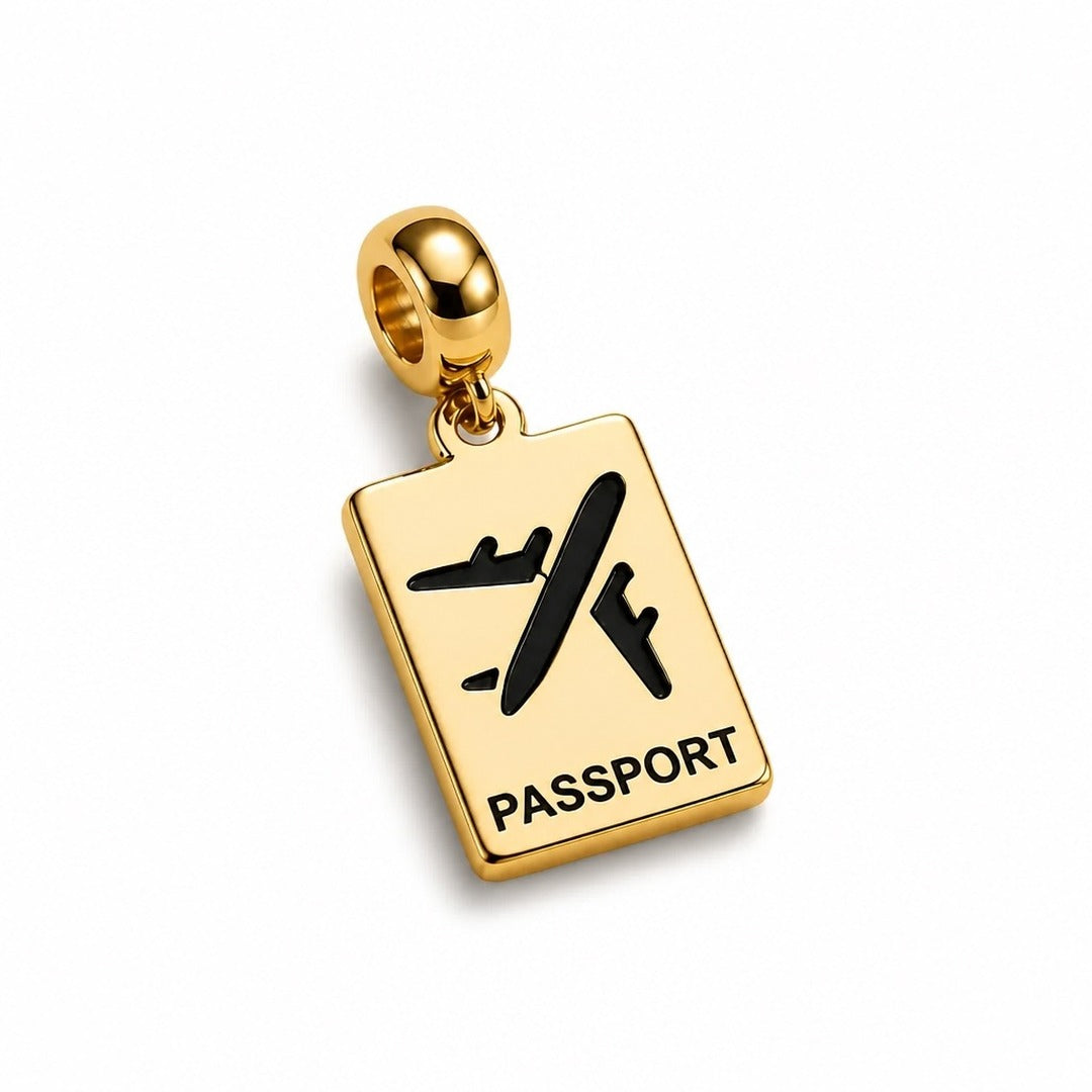 Passport Travel Charm
