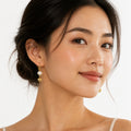 Freshwater Pearl Earrings No.4