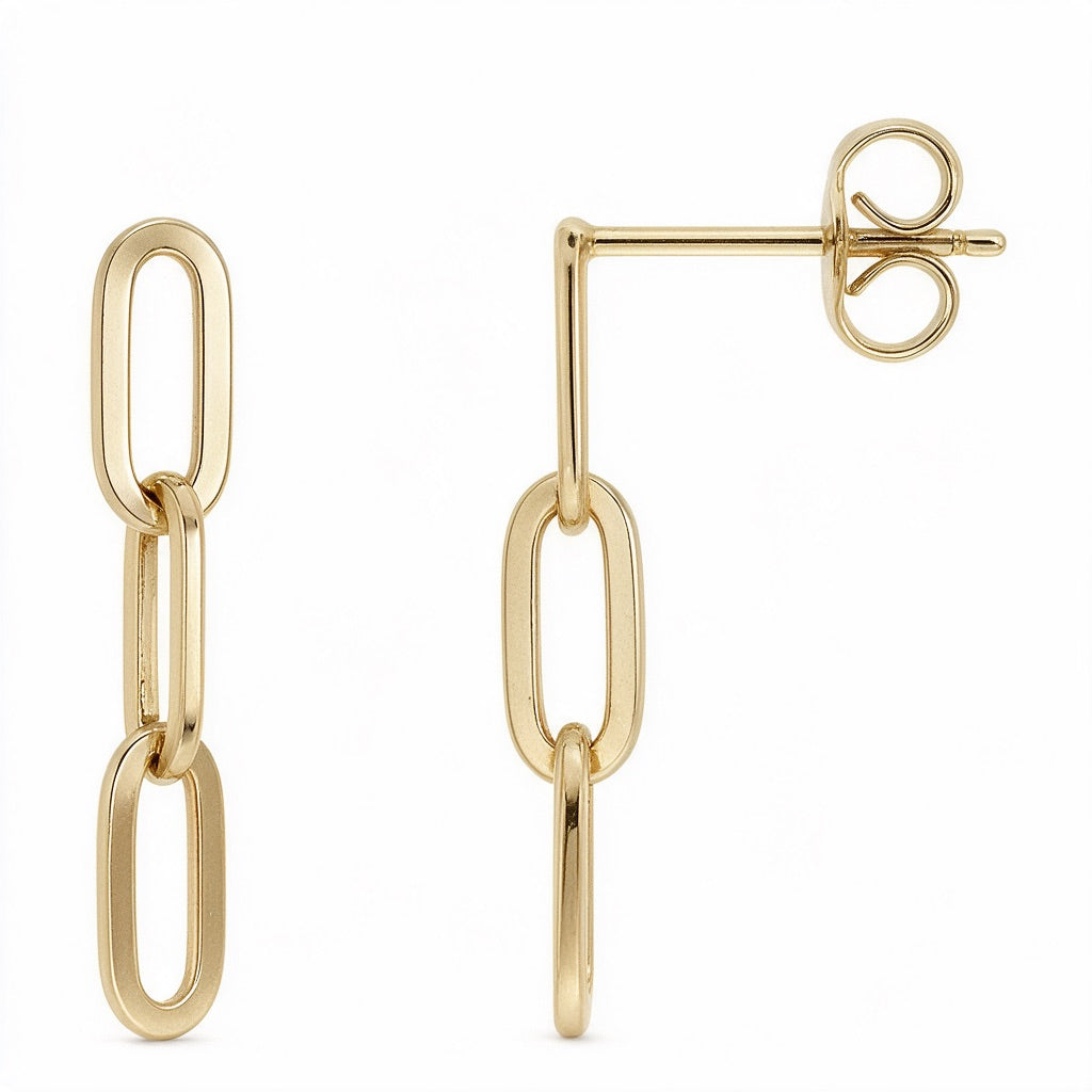 Paperclip Earrings