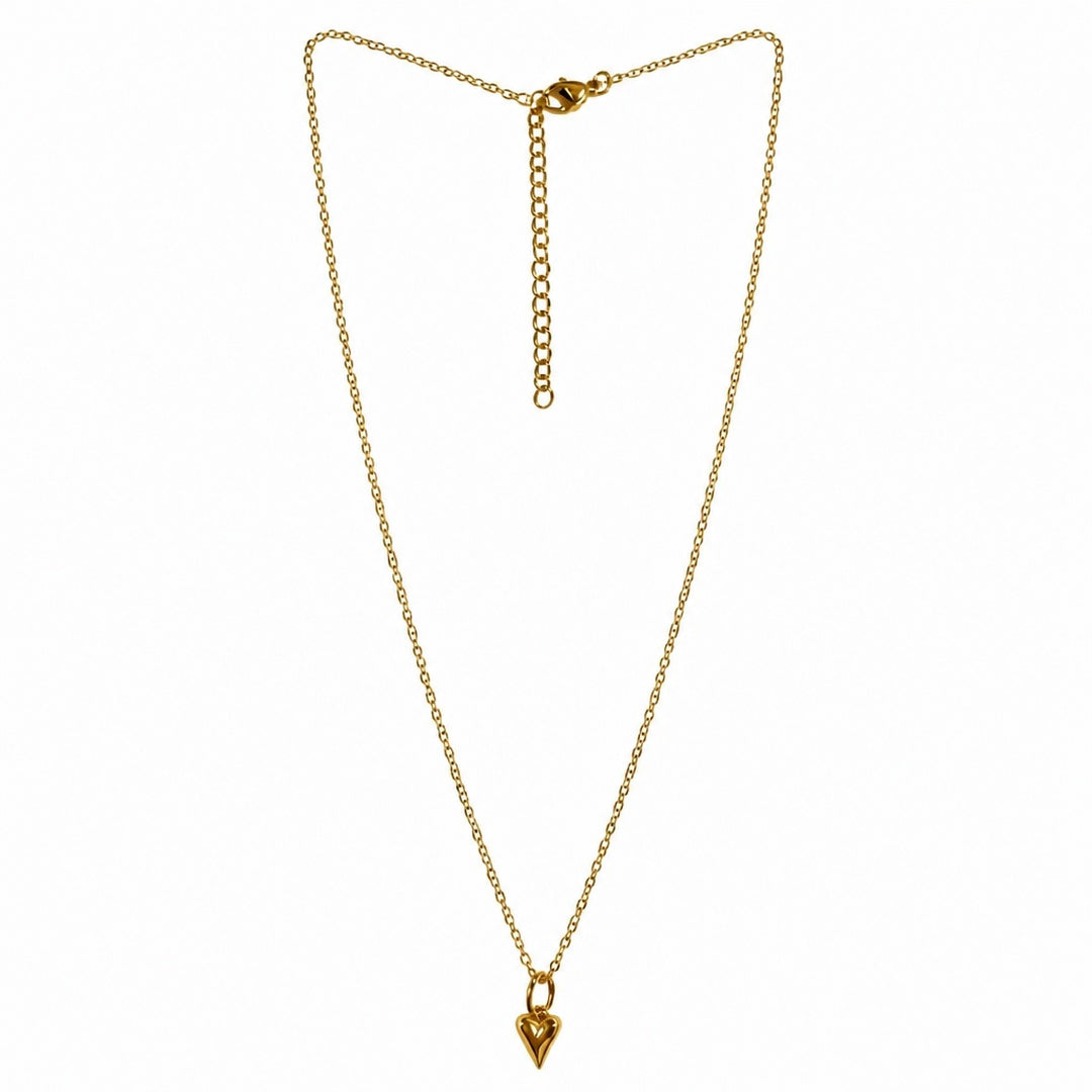Pointed Heart Pendant Necklace