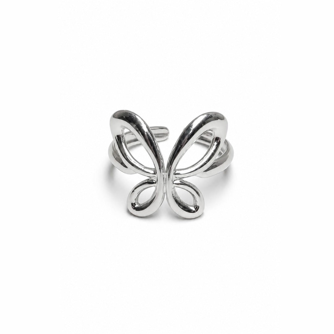 Hollow Butterfly Ring