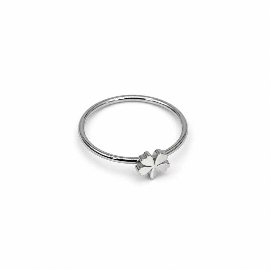 Four Leaf Clover Symbol Ring